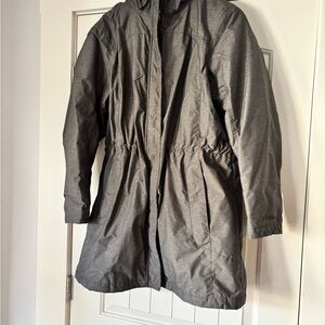 LL BEAN winter warmer parka L large